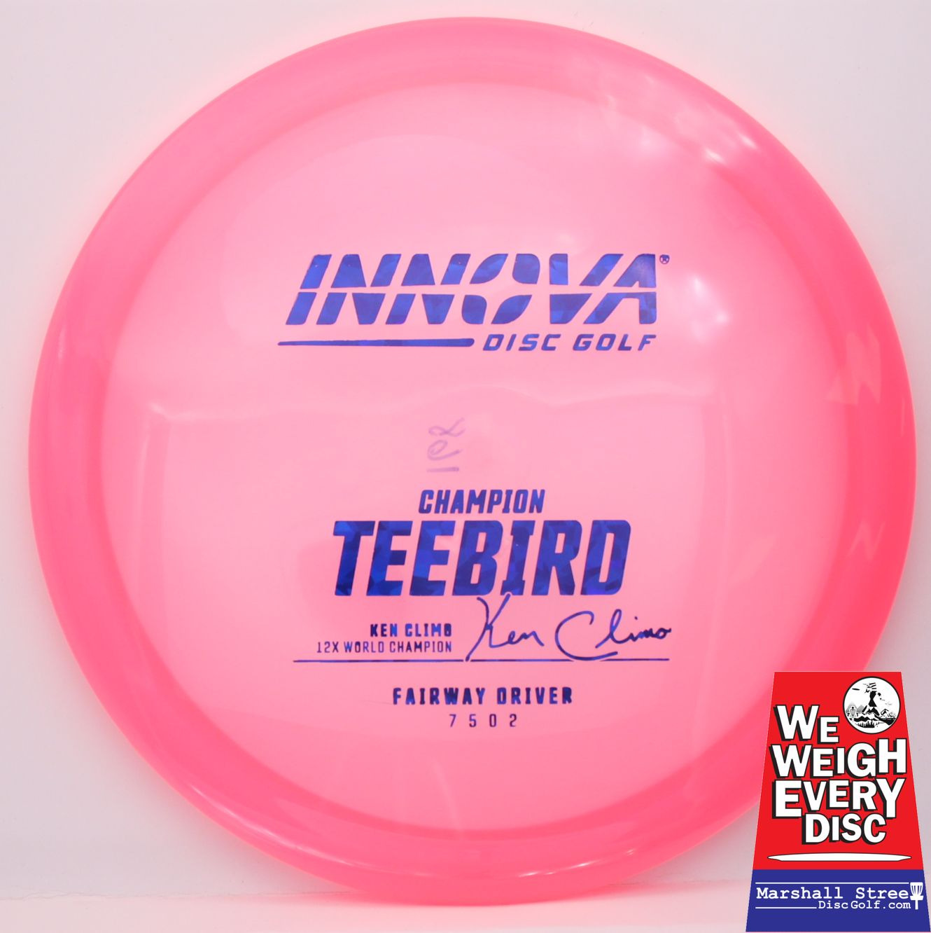 Champion Teebird, Ken Climo 12x • Marshall Street Disc Golf